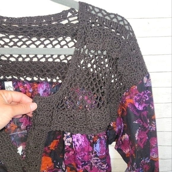 FREE PEOPLE Lulu May Feme Bodysuit, sz Small - Picture 7 of 15